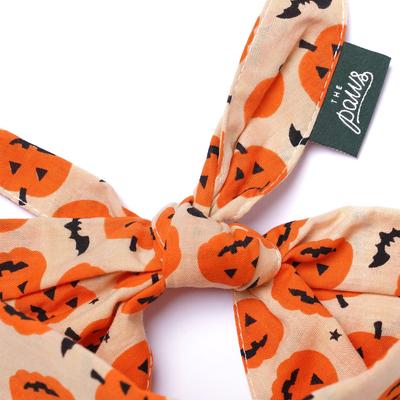 Show full view: The Paws Pumpkin Dog Bandana, Medium slide 4 of 6