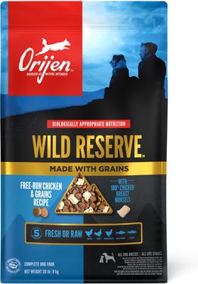 ORIJEN Wild Reserve Free-Run Chicken & Grains Dry Dog Food Recipe