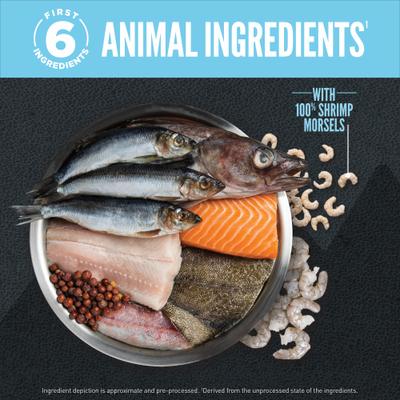 Show full view: ORIJEN Wild Reserve Wild-Caught Fish Dry Dog Food, 20-lb bag slide 4 of 12