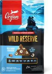 ORIJEN Wild Reserve Wild-Caught Fish Dry Dog Food, 20-lb bag