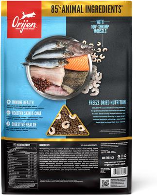 Show full view: ORIJEN Wild Reserve Wild-Caught Fish Dry Dog Food, 12-lb bag slide 3 of 12