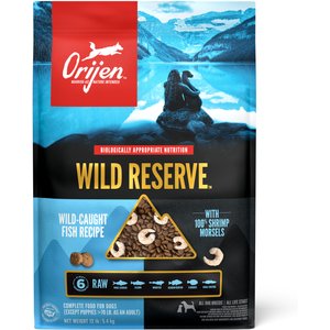 ORIJEN Wild Reserve Wild-Caught Fish Dry Dog Food, 12-lb bag