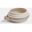 Show in main carousel: Cleverpup Nomad Silicone Dog Bowl, Sand, Small: 2-cup slide 1 of 7