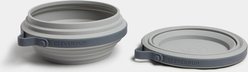 Cleverpup Nomad Silicone Dog Bowl, Grey, Large: 4-cup slide 2 of 6