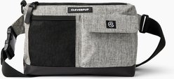 Cleverpup Dog Walk & Train Sling Bag with Poop Bag Dispenser & Treat Pocket, Heather Grey slide 2 of 7