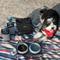 Show in main carousel: Cleverpup Bistro Box 7-Piece Dog Food Travel Kit, Graphite, Large: 12-cup slide 6 of 9