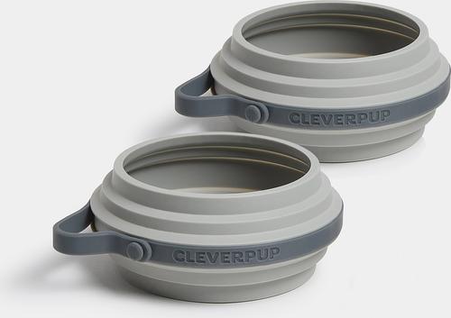 Show full view: Cleverpup Bistro Box 7-Piece Dog Food Travel Kit, Heather Grey, Small: 6-cup slide 6 of 11