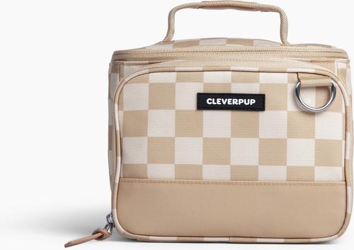 Show full view: Cleverpup Bistro Box 7-Piece Dog Food Travel Kit, Checkerboard, Small: 6-cup slide 4 of 9