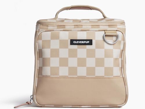 Show full view: Cleverpup Bistro Box 7-Piece Dog Food Travel Kit, Checkerboard, Large: 12-cup slide 4 of 9