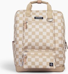 Cleverpup Porter Dog Gear Backpack, Checkerboard