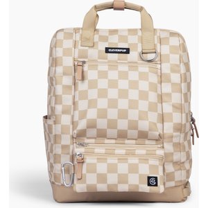 Cleverpup Porter Dog Gear Backpack, Checkerboard