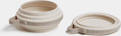 Show full view: Cleverpup Park Pack 2-Piece Dog Gear Tote with Travel Bowl, Checkerboard slide 6 of 9