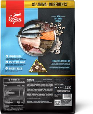 Show full view: ORIJEN Wild Reserve Wild-Caught Fish Dry Dog Food, 4-lb bag slide 3 of 12