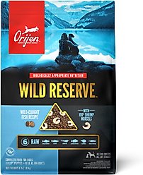ORIJEN Wild Reserve Wild-Caught Fish Dry Dog Food, 4-lb bag