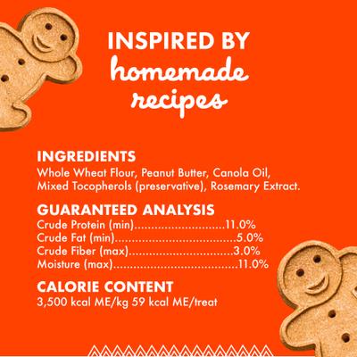 Show full view: Buddy Biscuits with Peanut Butter Oven Baked Dog Treats, 16-oz box slide 3 of 12