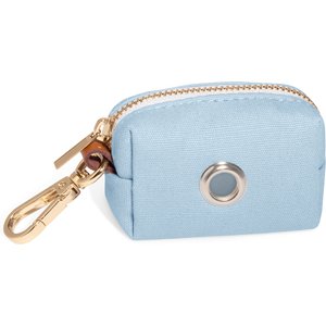 Sunny Tails Waste Dog Poop Bag Dispenser, Light Blue