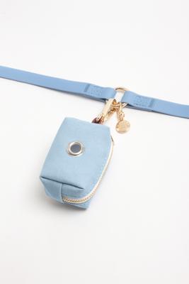 Show full view: Sunny Tails Waste Dog Poop Bag Dispenser, Light Blue slide 2 of 3