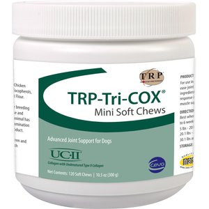 TRP-Tri-COX Mini Soft Chews Joint Support Dog Supplement, 120 count