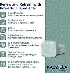 Katziela Pro Washing Machine Cleaner Tablets, 24 count slide 2 of 8