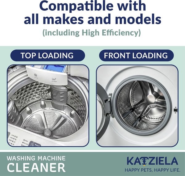 Katziela Pro Washing Machine Cleaner Tablets, 24 count