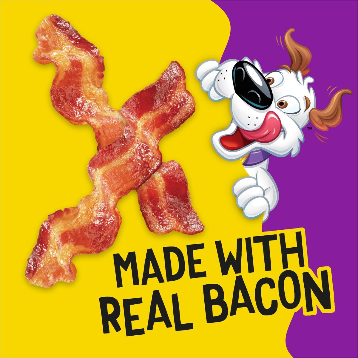 Beggin' A Minecraft Movie Blocks with Bacon Jerky Dog Treats