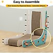 Show in main carousel: Coziwow L-Shaped Cat Scratcher Toy, Blue slide 5 of 9