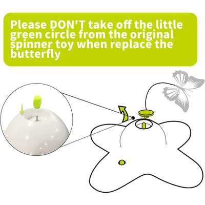 Show full view: allforpaws Interactives Flutter Bug Refill Cat Toy, 6 count slide 3 of 8