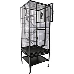 Exotic Nutrition Madagascar Sugar Glider Cage, Black