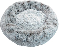 GOO-EEZ Luxury Spa Dog Bed, Beige/Brown, 24 x 24-in