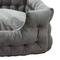 Show in main carousel: GOO-EEZ Rectangular Luxury Velour Dog Bed with Accessories, Grey, 28 x 20-in slide 3 of 3