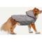 Show in main carousel: GOO-EEZ Hooded Full Body Dog Snowsuit with Removable Pants, Light Grey/Grey, Medium slide 3 of 5