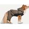 Show in main carousel: GOO-EEZ Hooded Full Body Dog Snowsuit with Removable Pants, Khaki/Black, XX-Small slide 1 of 6