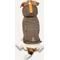 Show in main carousel: GOO-EEZ Hooded Full Body Dog Snowsuit with Removable Pants, Khaki/Black, XX-Small slide 3 of 6