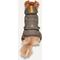 Show in main carousel: GOO-EEZ Hooded Full Body Dog Snowsuit with Removable Pants, Khaki/Black, XX-Small slide 2 of 6