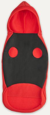 Show full view: GOO-EEZ Kangaroo Fleece Dog Hoodie, Red, Large slide 2 of 4