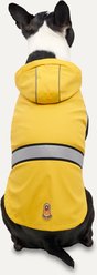 GOO-EEZ Reflective Hooded Dog Raincoat, Yellow, XX-Small slide 1 of 4