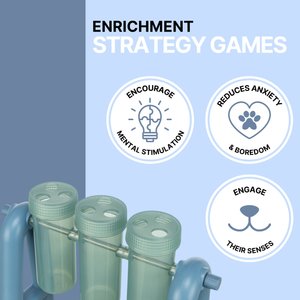 TRIXIE Mad Scientist Turn Around Activity Strategy Game Dog Toy, Level 2