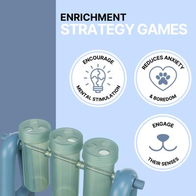 Show full view: TRIXIE Mad Scientist Turn Around Activity Strategy Game Dog Toy, Level 2 slide 2 of 8