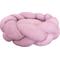 Show in main carousel: GOO-EEZ Round Braided Suede Dog Bed, Pink, 24 x 24-in slide 1 of 1