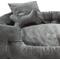 Show in main carousel: GOO-EEZ Rectangular Luxury Velour Dog Bed with Accessories, Grey, 28 x 20-in slide 2 of 3