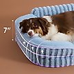 Show in main carousel: Lesure High-Back Orthopedic Dog Sofa Bed, Blue, L Plus slide 2 of 10