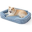 Show in main carousel: Lesure High-Back Orthopedic Dog Sofa Bed, Blue, L Plus slide 1 of 10
