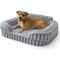 Show in main carousel: Lesure High-Back Orthopedic Dog Sofa Bed, Grey, Medium slide 1 of 11