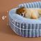 Show in main carousel: Lesure High-Back Orthopedic Dog Sofa Bed, Blue, Small slide 4 of 10