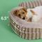 Show in main carousel: Lesure High-Back Orthopedic Dog Sofa Bed, Camel, Medium slide 5 of 11