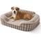 Show in main carousel: Lesure High-Back Orthopedic Dog Sofa Bed, Camel, Medium slide 1 of 11