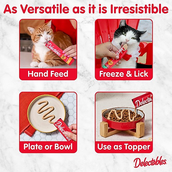 Hartz Delectables Squeeze Up Variety Pack Lickable Cat Treats