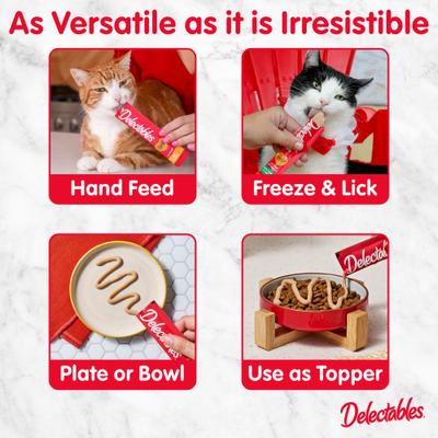 Hartz Delectables Squeeze Up Chicken Lickable Cat Treats