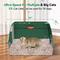 Show in main carousel: HOMAGICO Stainless Steel Cat Litter Box, Green slide 3 of 12