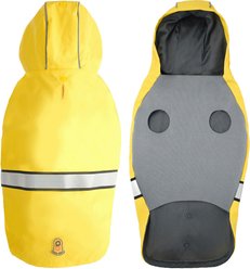 GOO-EEZ Reflective Hooded Dog Raincoat, Yellow, XX-Small slide 2 of 4